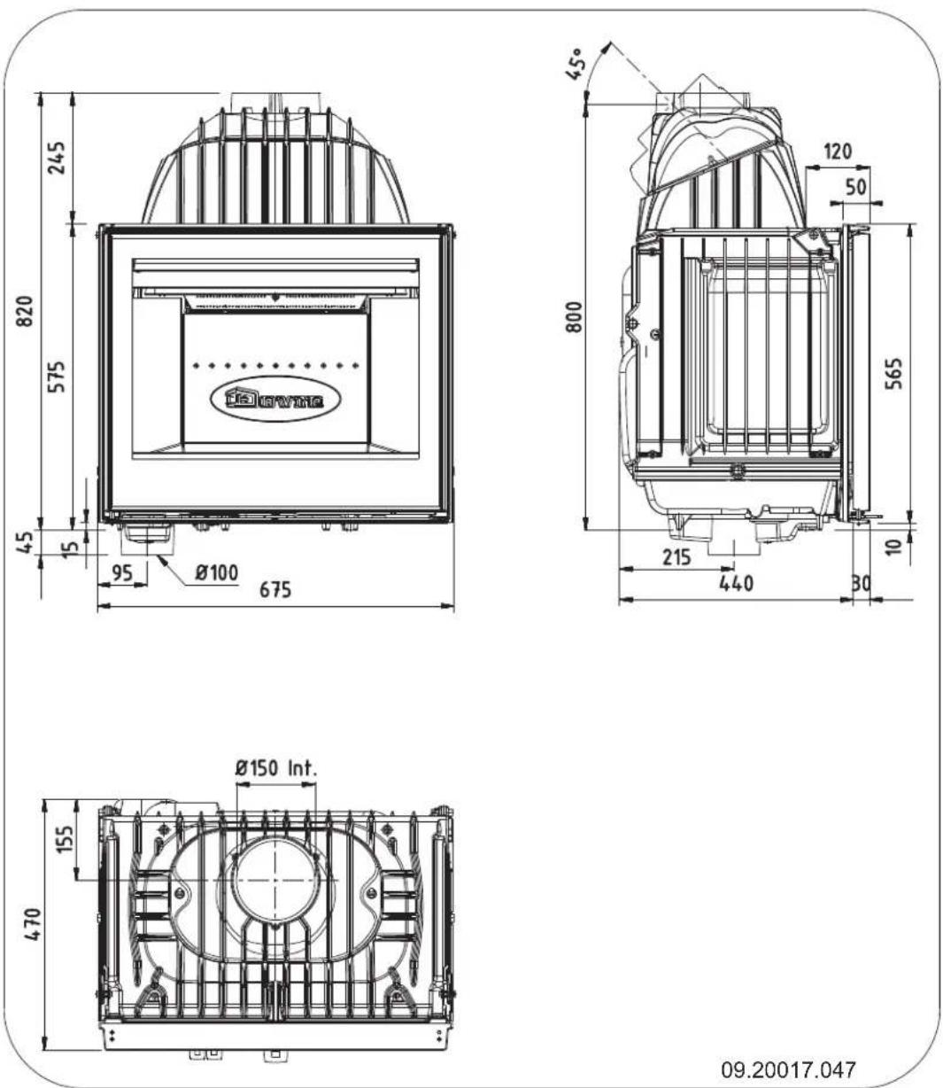 DOVRE ASTRO 3CBWB PEGASUS - Annexe 2 : Dimensions - 4