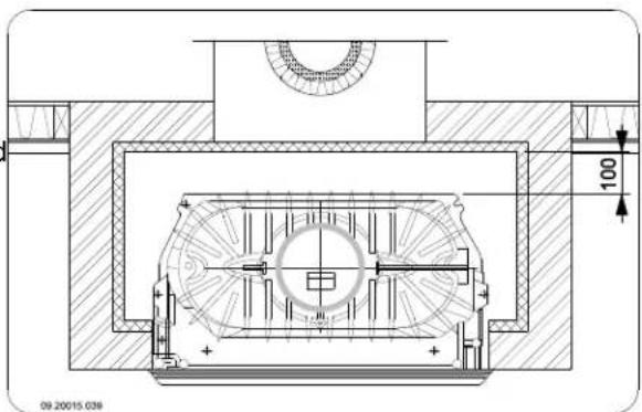 DOVRE ASTRO 3CBWB PEGASUS - Platzierung und Anschluss des Einbauofens - 1