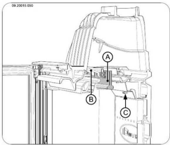 DOVRE ASTRO 3CBWB PEGASUS - Dismantling damper and baffle plate - 2