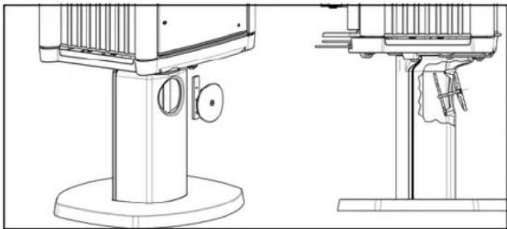 DOVRE ASTRO 2 P - Montage afsuitplaat sukkel Astro2 P - 1