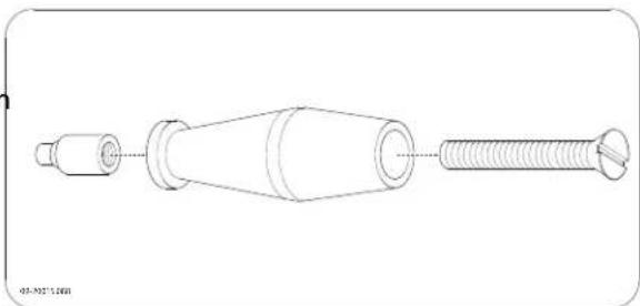 DOVRE 750GM - Montieren des Handgriffs - 1