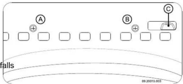 DOVRE 750GM - Tür nachstellen - 1