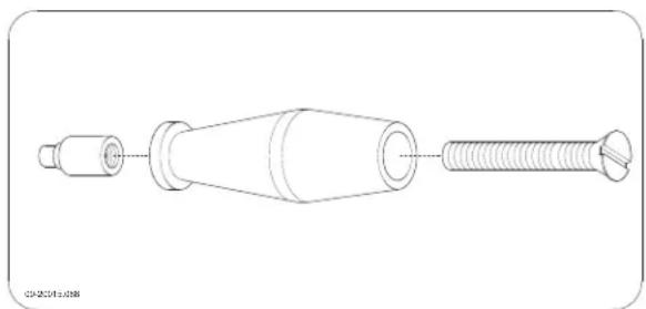 DOVRE 760CB - Montare la maniglia - 1