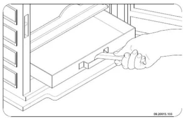 DOVRE 760CB - Removing ashes - 1
