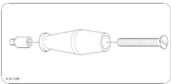 DOVRE 760CB - Fitting the handle - 1