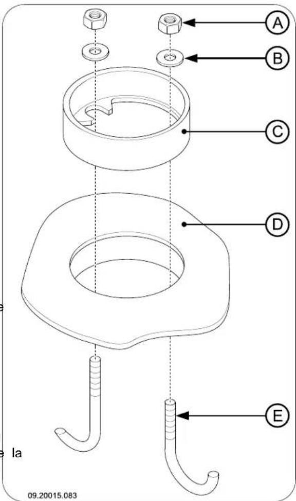 DOVRE 550CB - Raccord sur le dessus ou à - 4