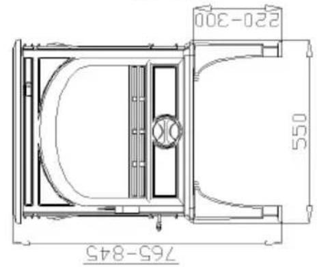DOVRE 500GM - Abmessungen - 2