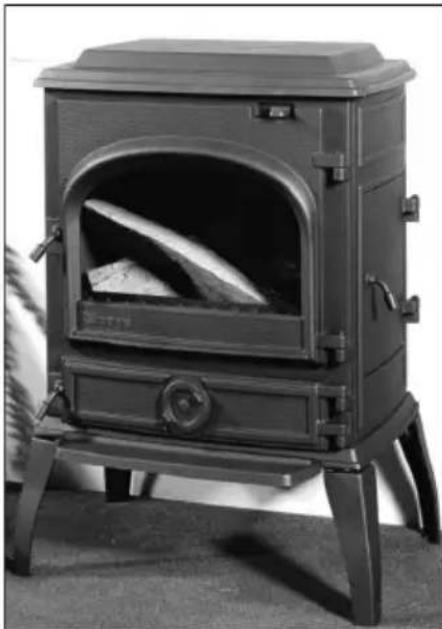 DOVRE 450 - MULTIBRANDSTOFKACHEL POELE MULTI-COMBUSTIBLES MULTIFUEL STOVE MULTIBRENNSTOFFOFEN - 1