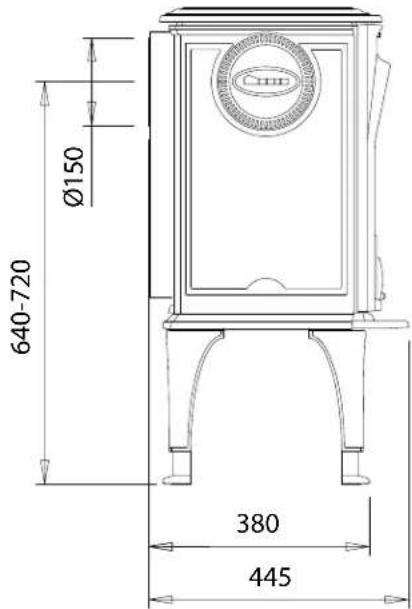 DOVRE 425CB - Bijlage 2: Afmetingen - 5