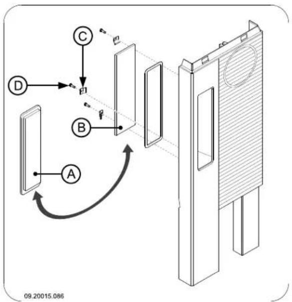 DOVRE 350CB3WB - Fitting the side panel (350CB3 and 360CB3 only) - 1