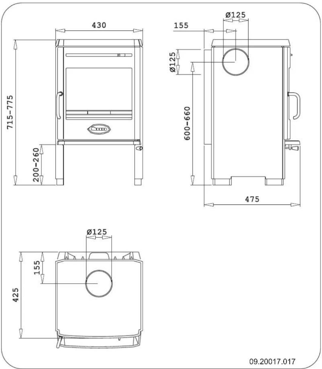 DOVRE 350CB3WB - Appendix 2: Measurements - 1