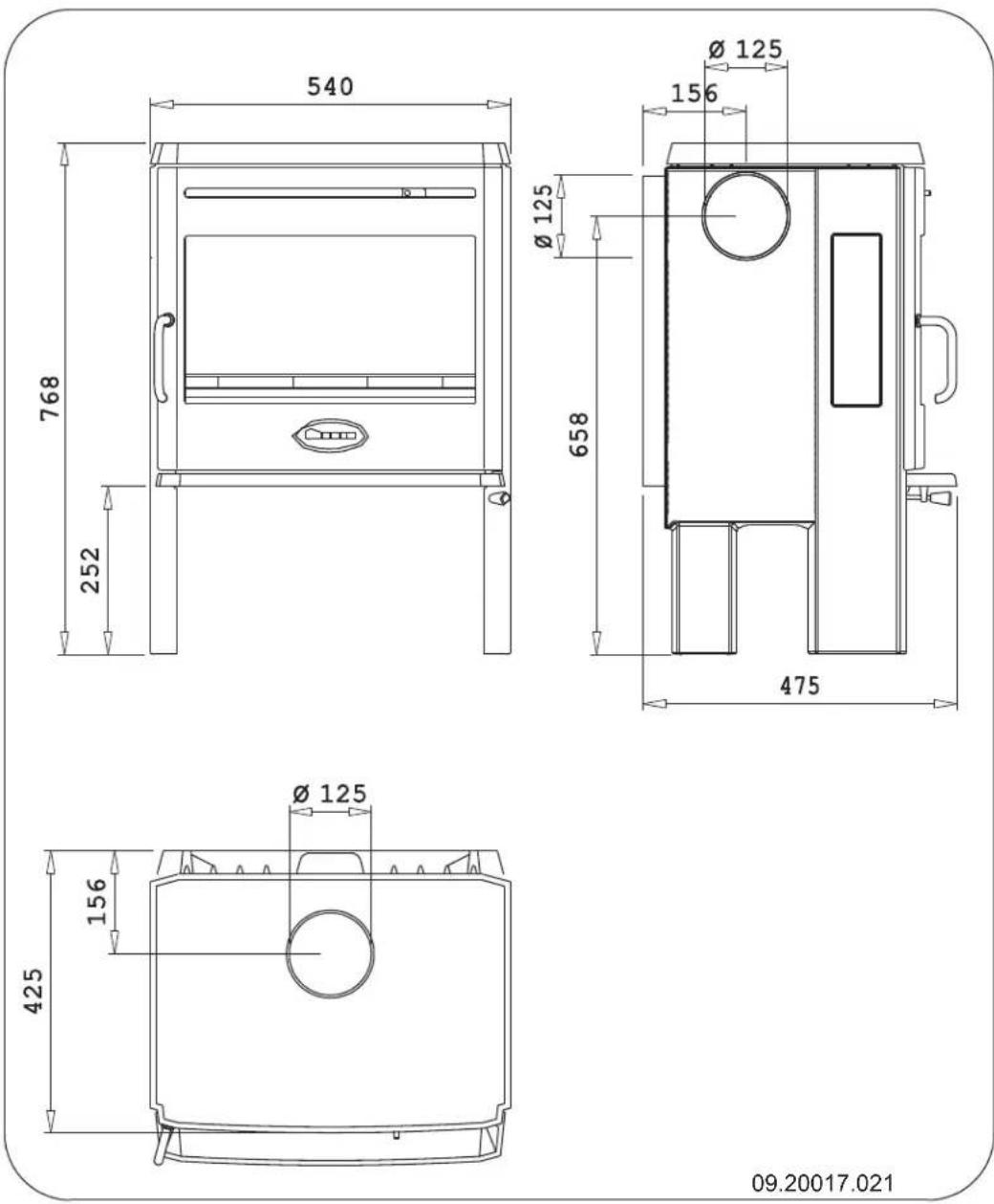 DOVRE 350CB3WB - Anexo 2: Medidas - 5