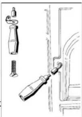 DOVRE 425GM - Montage de la « poignée froide » (450 - 555GM) - 1