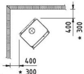 DOVRE 360CB - 360CB y 360CB3 - Distancia minima en milimetros - 7