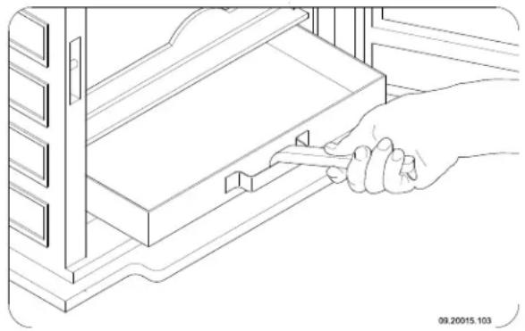DOVRE 360CB - Removing ashes - 3