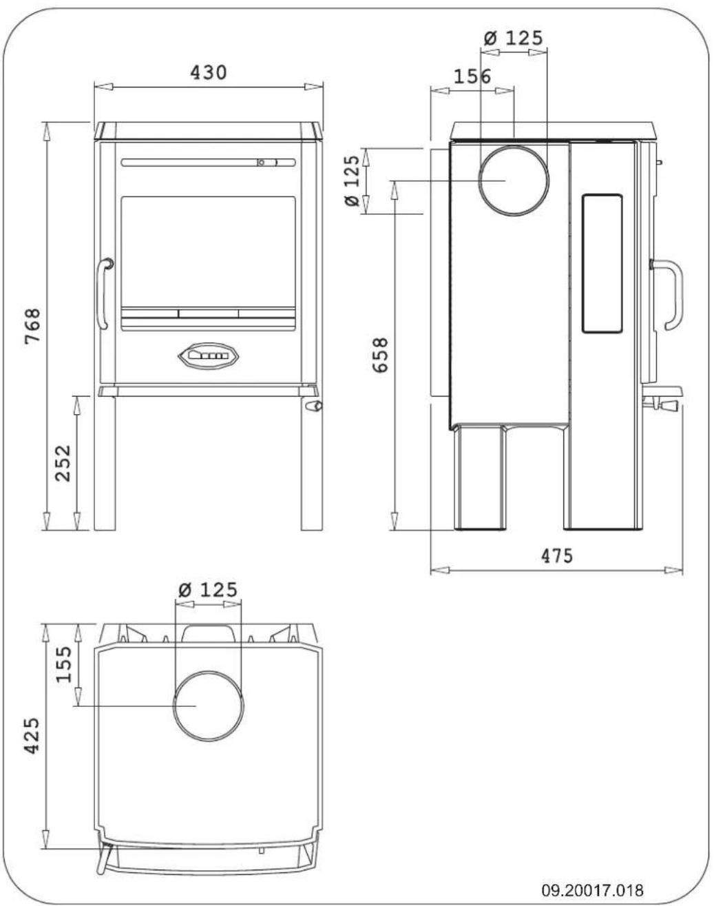 DOVRE 360CB - Bijlage 2: Afmetingen - 2