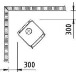DOVRE 360CB - Bijlage 3: Afstand tot brandbaar materiaal 350CB, 350CB3, 350CB3/WB - Minimale afstanden in millimeters - 7