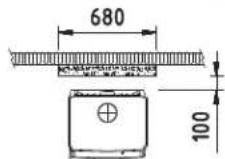 DOVRE 360CB - 360CB y 360CB3 - Distancia minima en milimetros - 3