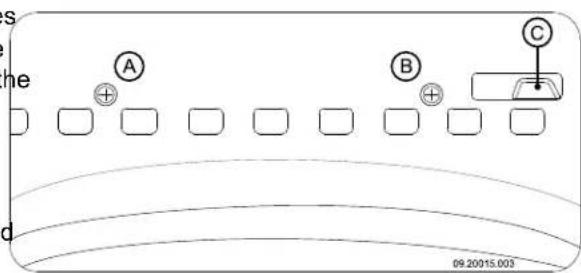 DOVRE 360CB - Adjusting the air slider - 1