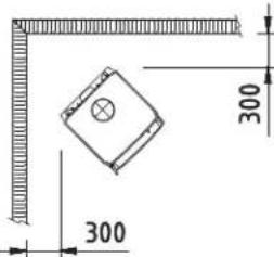 DOVRE 360CB - Allegato 3: Distanza da materiali inflammabili 350CB, 350CB3, 350CB3/WB - Distanze minime in millimetri - 7