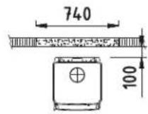 DOVRE 360CB - Bijlage 3: Afstand tot brandbaar materiaal 350CB, 350CB3, 350CB3/WB - Minimale afstanden in millimeters - 2