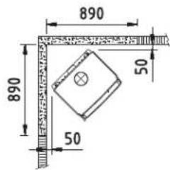 DOVRE 360CB - 360CB y 360CB3 - Distancia minima en milimetros - 8