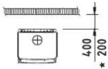 DOVRE 360CB - 360CB en 360CB3 - Minimum distances in millimetres - 1