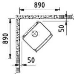 DOVRE 360CB - 360CB e 360CB3 - Distanze minime in millimetri - 8