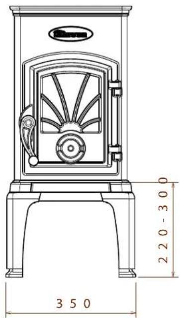 DOVRE 40CBS - Bijlage 2: Afmetingen - 1