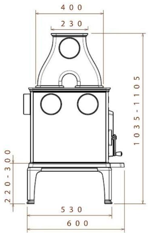 DOVRE 40CBS - Allegato 2: Dimensioni - 5