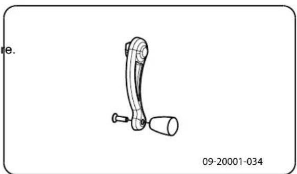 DOVRE 40CBS - Fitting the latch button - 1