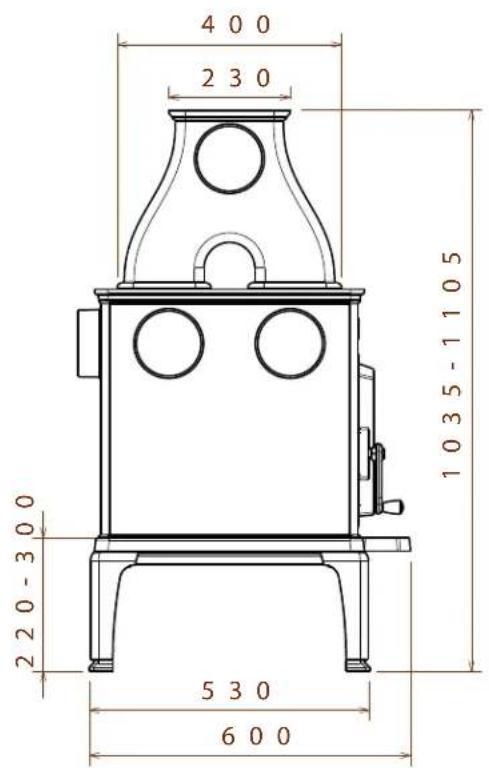DOVRE 40CBS - Anexo 2: Medidas - 3