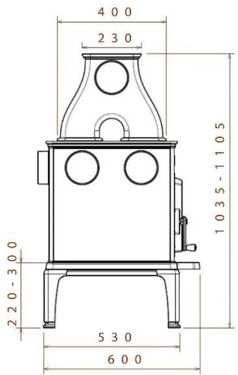 DOVRE 40CBS - Appendix 2: Dimensions - 3
