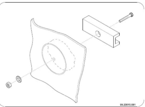 DOVRE 40CBS - Preparazione del collegamento alla canna fumaria - 1