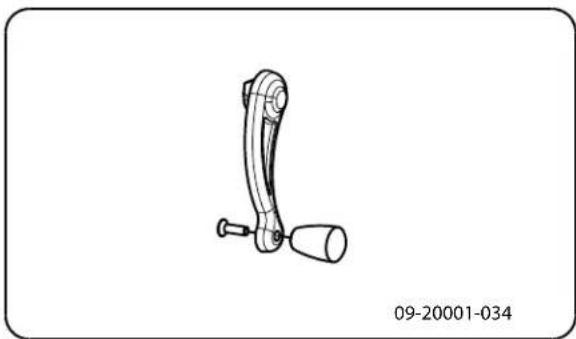 DOVRE 40CBS - Montage des Verriegelungsknopfs - 1