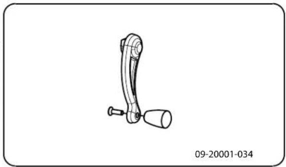DOVRE 40CBS - Montare il pomolo della serratura - 1