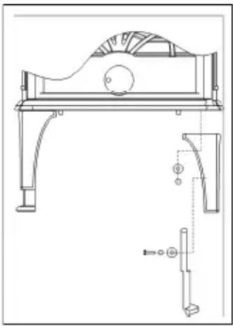 DOVRE 550GM - Montage der Beine und Aschenfänger - 1