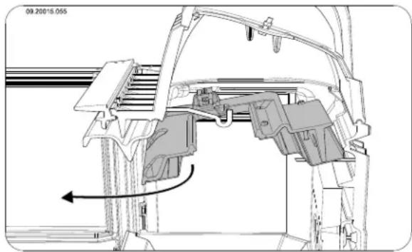 DOVRE 2575CBS3 - Dismantling damper and baffle plate - 6