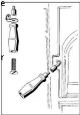 DOVRE 250CBN - Assembling the "cold handle" - 1