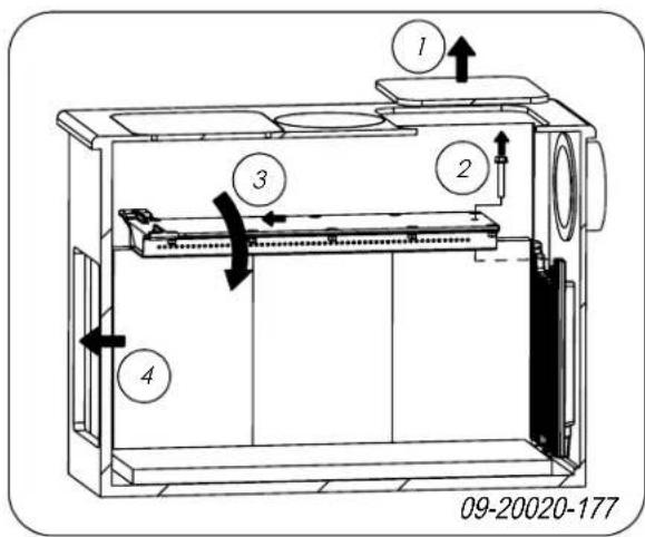 DOVRE 300CB - Deflecteur (plaque tunnel d'air) - 2