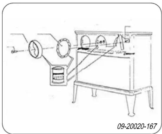 DOVRE 300CB - Raccordement sur le cote, le dessus ou à l'arrière - 1