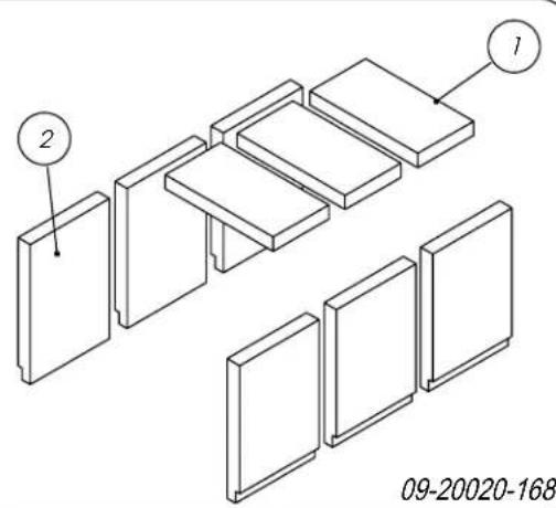 DOVRE 300CB - Checking fire-resistant inner plates - 4