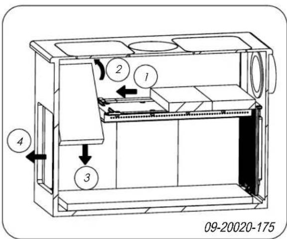 DOVRE 340CB - Plaques interieures dessus - 1
