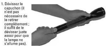 Maglite ML125 - Comment passer d'un groupe de fonctions à un autre - 1