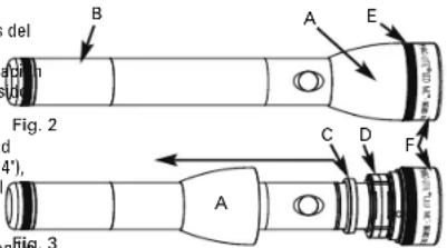Maglite ML125 - como poder a punto la alineacion del haz de luz de la linterna - 2