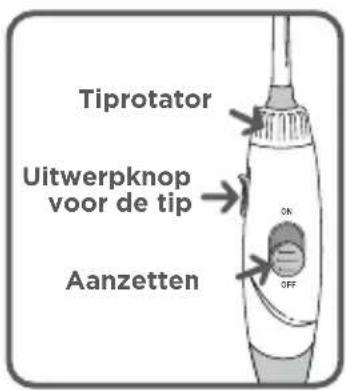 Waterpik WP674 - Tip selecteren en plaatsen - 2