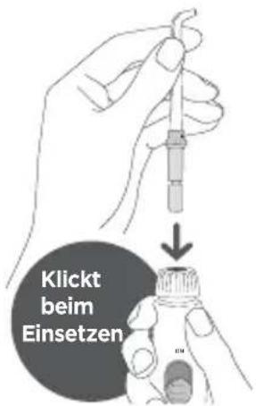 Waterpik WP674 - Düse auswählen und aufstecken - 1