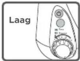 Waterpik WP674 - Druk afstellen en modusselectie - 1