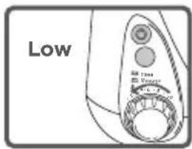 Waterpik WP674 - Adjust Pressure and Mode Selection - 1
