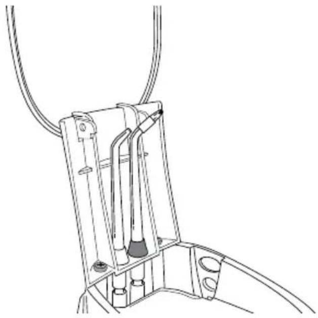 Waterpik WP674 - Conservazione degli accessori - 1